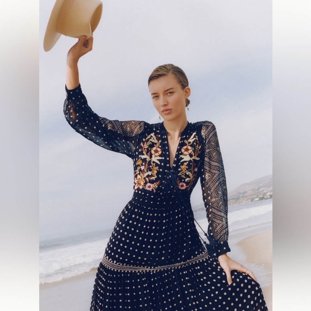 Beautiful navy blue dress size 10